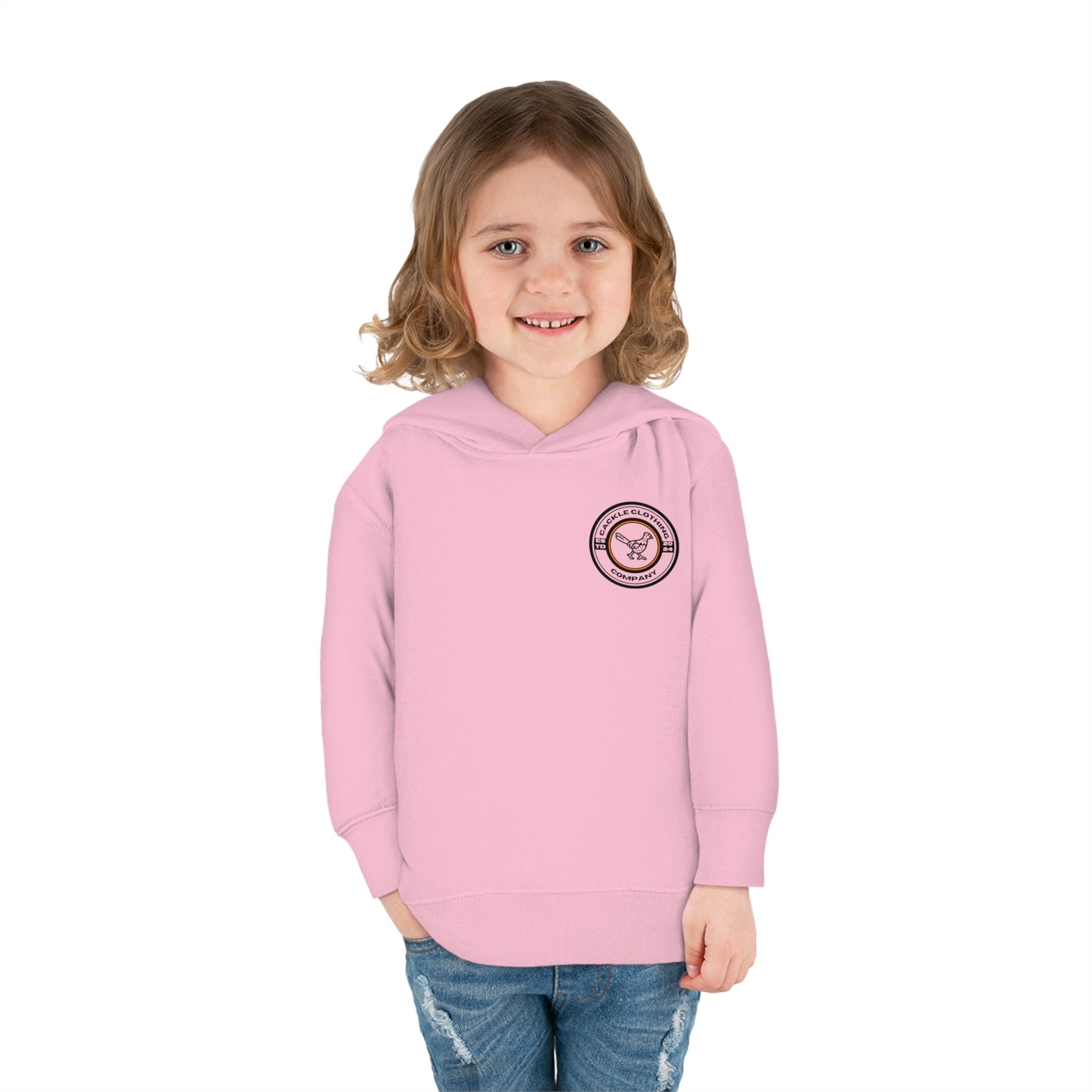 Toddler Girl and Her Dog Hoodie