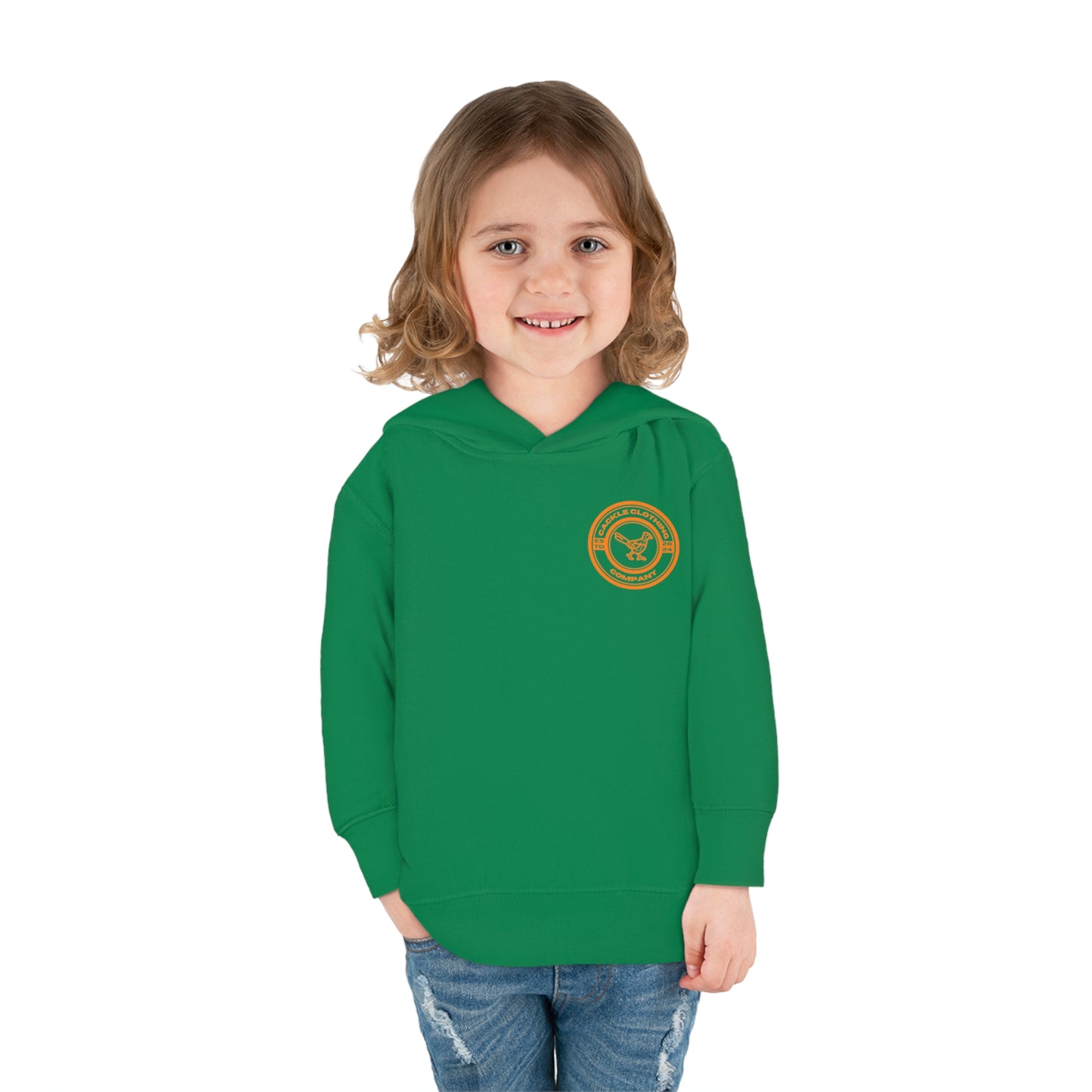 Toddler Girl and Her Dog Hoodie